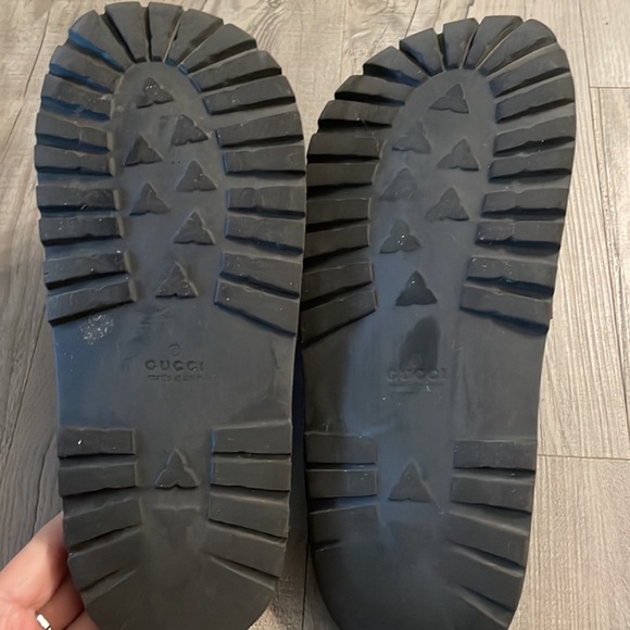 Men’s Gucci Signature Slides - Size 12 - Fair Condition - Picture 3 of 4